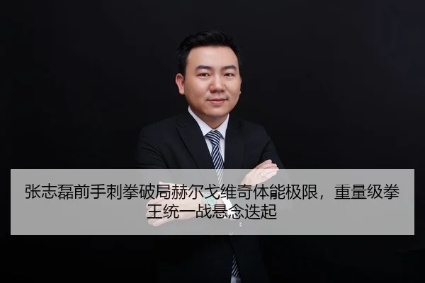 张志磊前手刺拳破局赫尔戈维奇体能极限，重量级拳王统一战悬念迭起